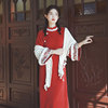 中国风女装红色国潮加厚旗袍秋冬季民族风新娘敬酒改良版连衣裙子