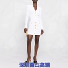 2021秋季短裙中腰气质，通勤针织包臀裙纯色，白色连衣裙欧美时尚