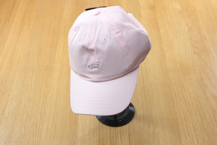 首尔的米家VANS！女款滑板logo运动帽/棒球帽/遮阳帽!粉色