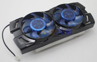 HIS HD7750/6750半高 卡散热器 R5 240公版显卡散热器 43mm