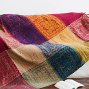 超大号绒款空调毯床单钢琴，防尘罩棉质编织全盖垫子，简约北欧沙发毯