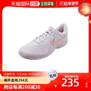 香港直发耐克Nike女子白色紫色网面透气轻便跑步鞋运动鞋减震舒适