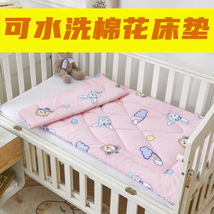 婴儿棉花床垫幼儿园午睡垫被儿童全棉褥子宝宝褥垫四季可水洗