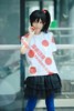 轻音少女中野梓草莓装cosplay承接各种动漫，服装假发定制