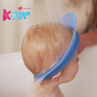 kair洗头帽宝宝洗头神器婴儿防水护耳气垫式防水帽儿童洗头挡水帽