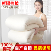 新疆棉花被棉被芯棉絮床垫，全棉被子加厚被褥，冬被保暖单人纯洁10斤