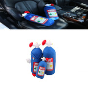 跨境汽车用品抱枕 腰靠 头枕 NOS氮气瓶改装抱枕头枕腰靠枕
