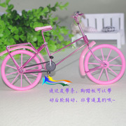 彩轮单车景区好卖铁艺工艺品手工自行车模型摆件旅游纪念品