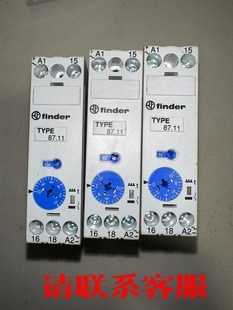 议价：finder 时间继电器 未使用过三只 无包装导致外壳擦