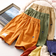 男童短裤夏装五分裤子，2024夏季儿童休闲裤，薄款帅气沙滩裤中裤
