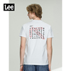 Lee商场同款21春夏标准版型印花男短袖T恤潮流L447664DRK14
