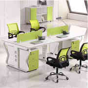 职员办公桌简约双人员工4四人位办公桌椅，组合工位6卡位办公室桌子