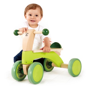 hape新奇踏行车四轮车，宝宝可坐滑行车，学步车儿童车1-2岁益智玩具