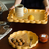 饼干托盘茶盘家用客厅，长方形放茶杯杯子水杯，收纳盘水果餐盘摆件