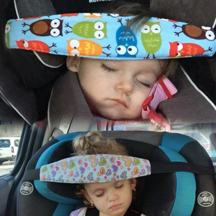 婴儿头部固定带儿童安全座椅睡眠，辅助带小孩，汽车旅行瞌睡神器保护