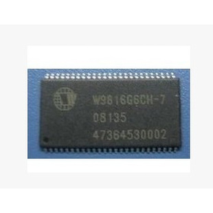 贴片IC W9816G6CH-7 进口SD内存芯片TSSOP-50封装 可直拍