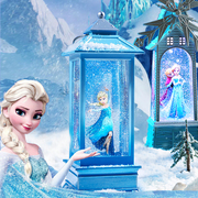 迪士尼爱莎公主冰雪，奇缘生日礼物女生水晶球，音乐盒八音盒艾莎儿童
