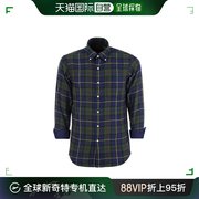 韩国直邮POLO RALPH LAUREN23FW长袖衬衫男710922250 BLUE GREEN