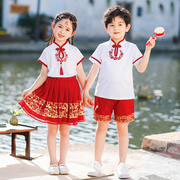 六一儿童演出服小学生班服汉服，中国风表演服装，校服夏季幼儿园园服