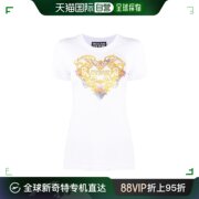 香港直邮versacejeans范思哲女士，心形图案logot恤b2hwa7pd3