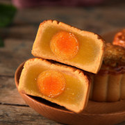 中秋广式小月饼散装多口味礼盒，蛋黄莲蓉豆沙，传统老式糕点零食咸蛋