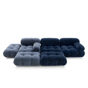 b&b意式简约定型棉布艺，沙发设计师，极简模块百搭组合#camaleonda