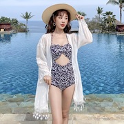 防晒衣女夏季雪纺开衫，薄款2024韩版超仙海边度假外搭长袖外套