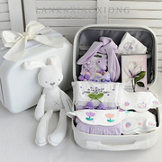 新生儿秋季爬服套装送礼婴儿用品宝宝衣服初生儿礼盒
