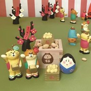 日式杂货zakka食玩ins潮玩节分福鬼节日式猫咪，礼物拍摄小摆件