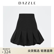 dazzle地素奥莱夏季小众，个性高腰云朵灯笼半身裙短裙女