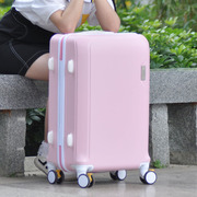 韩版时尚行李箱女20寸可爱拉杆箱学生，密码箱26旅行箱男大容量皮箱