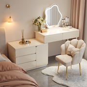 梳妆台卧室约2023化妆桌子床头柜一体化妆台柜镜小户型