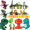 恐龙蛋糕装饰品摆件插件霸王龙，男宝宝生日周岁，儿童侏罗纪小恐龙