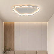 主卧室灯吸顶灯极简创意云朵led儿童，房间灯北欧现代简约灯具