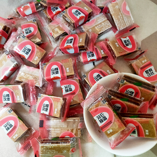 广盛山楂汉堡原味酸甜零食袋装散装酸甜开胃山楂糕零食小吃山楂