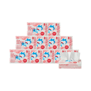 盒马乳霜保湿纸面巾，100抽*12抽纸纸巾面巾纸家庭护理