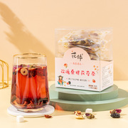 组合花茶透明盒装花茶，混合菊花玫瑰桑椹，茶10小袋独立包装盒装