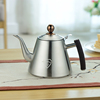 平底烧水壶单壶泡茶专用食品级，304不锈钢电磁炉茶台茶壶电陶炉壶