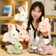兔子毛绒玩具可爱小白兔，年吉祥物公仔娃娃，生肖兔玩偶生日礼物女孩