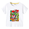 马里奥库巴男童女童短袖t恤儿童夏季童装纯棉打底衫Mario马力欧