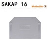 魏德米勒 SAKAP 16 接线端子挡板 适配SAK16导轨端板1257070000