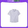 香港直邮潮奢 Abercrombie & Fitch 男童Preppy 短袖梭织领尖带扣