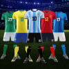 2022世界杯阿根廷球衣梅西卡塔尔葡萄牙c罗德国(罗德国)巴西内马尔足球服