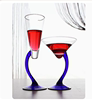 马天尼鸡尾酒杯高颜值创意三角杯欧式水晶玻璃香槟杯起泡酒高脚杯