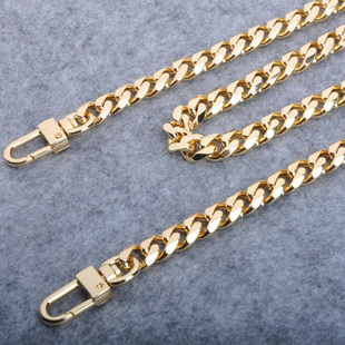 10mm粗扁链包包链子包带，包包链条配件金属包链包带子金属包链带(包链带)