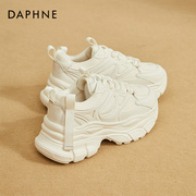 达芙妮daphne~网红老爹鞋女鞋，ins潮2023厚底网面透气运动鞋