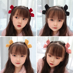 韩版儿童发夹可爱立体耳朵蝴蝶结
