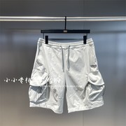 inxx2024夏款男女，时尚宽松口袋，刺绣梭织短裤xxe2240218