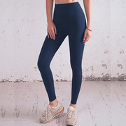 夏季 高腰健身女性运动紧身裤裸感跨境大码瑜伽裤热长裤瑜伽套装
