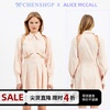 alicemccall拼接长袖腰部镂空连衣裙，春夏chenshop设计师品牌